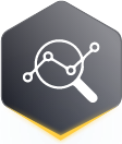 Paid media activity analysis icon